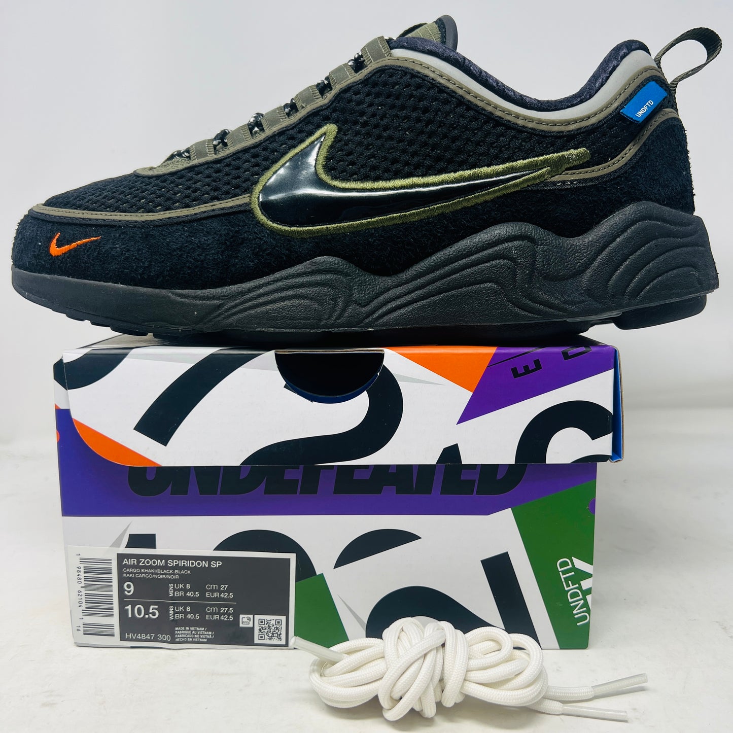 Nike Air Zoom Spiridon Undefeated Cargo Khaki