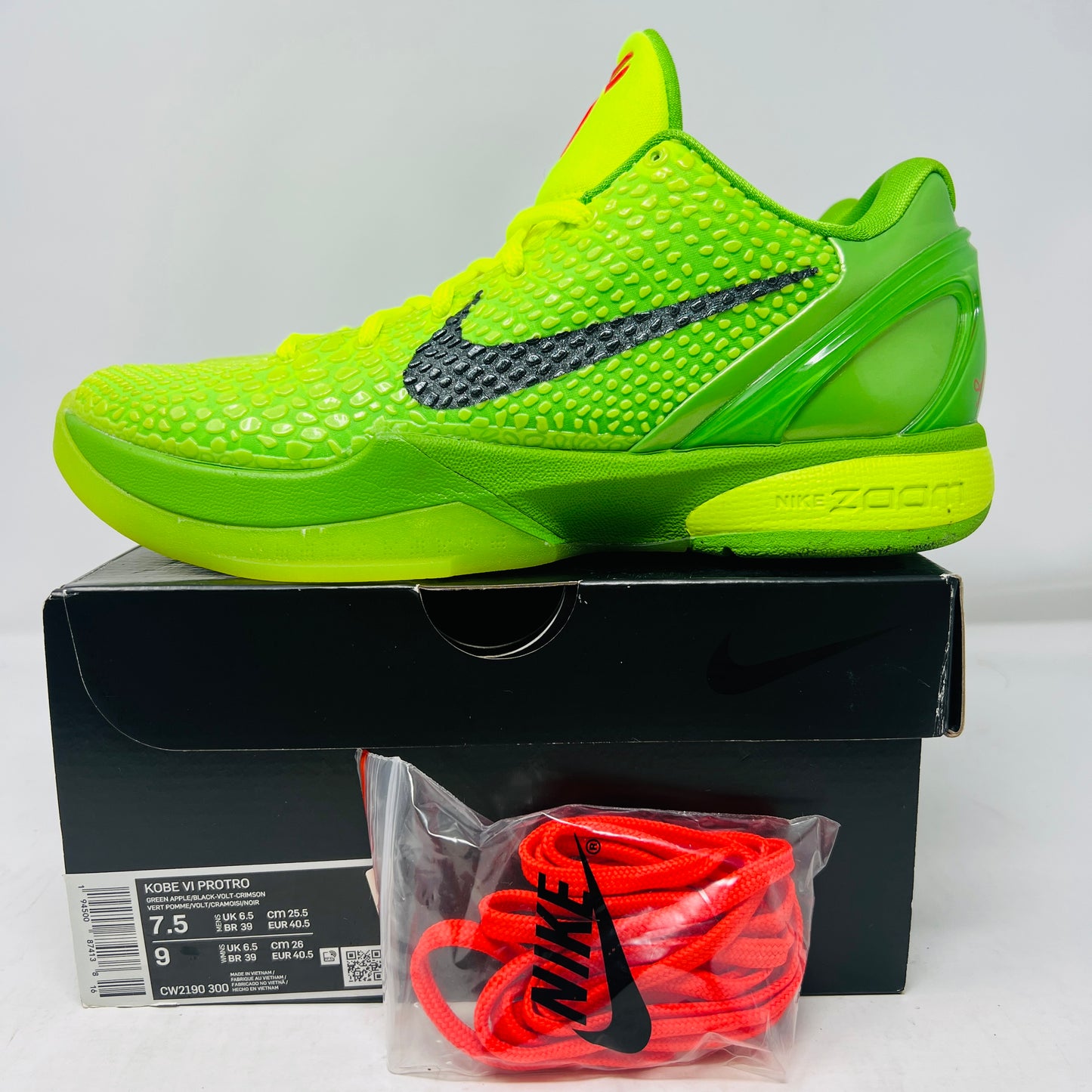 Nike Kobe 6 Protro Grinch (2020)