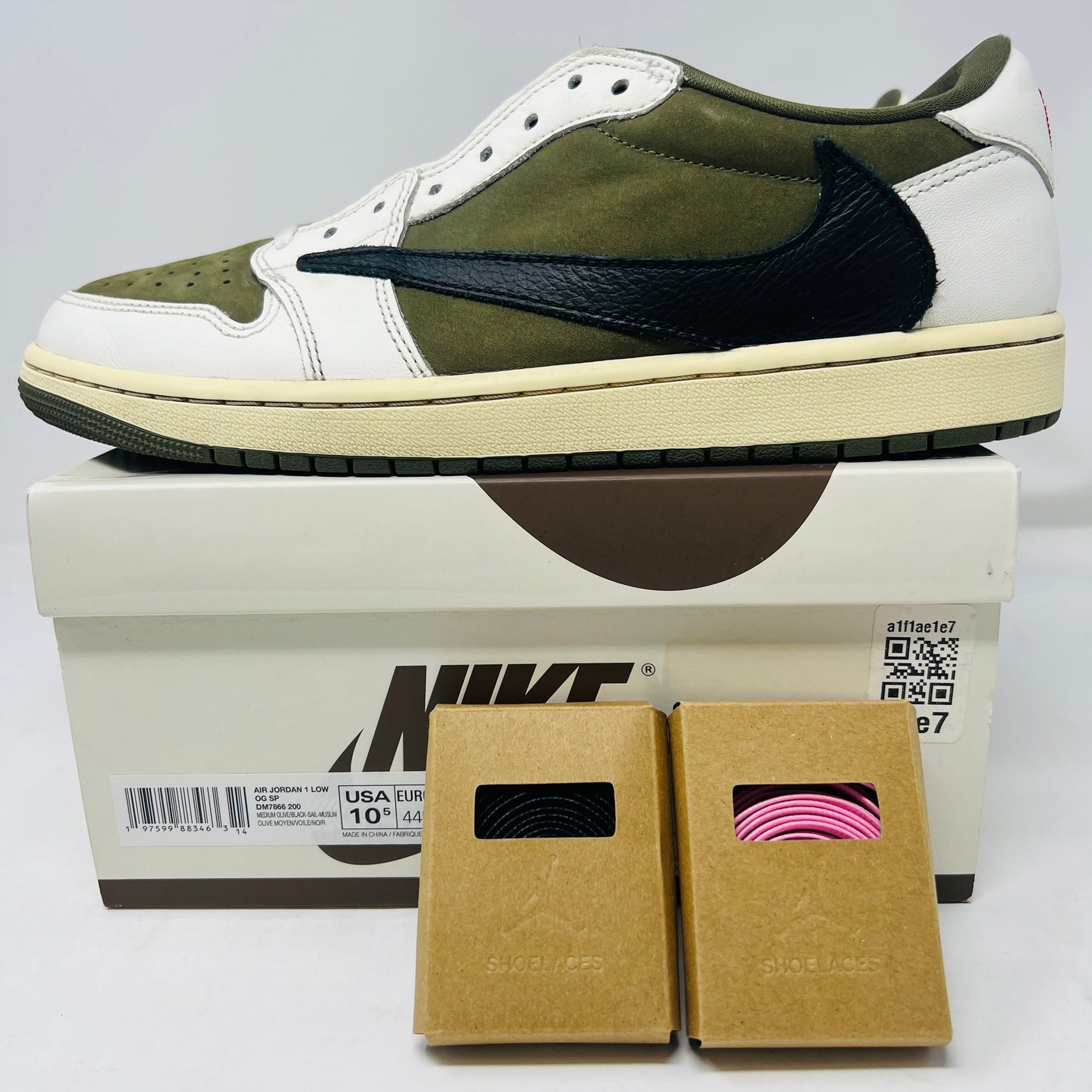 Jordan 1 Retro Low OG SP Travis Scott Medium Olive