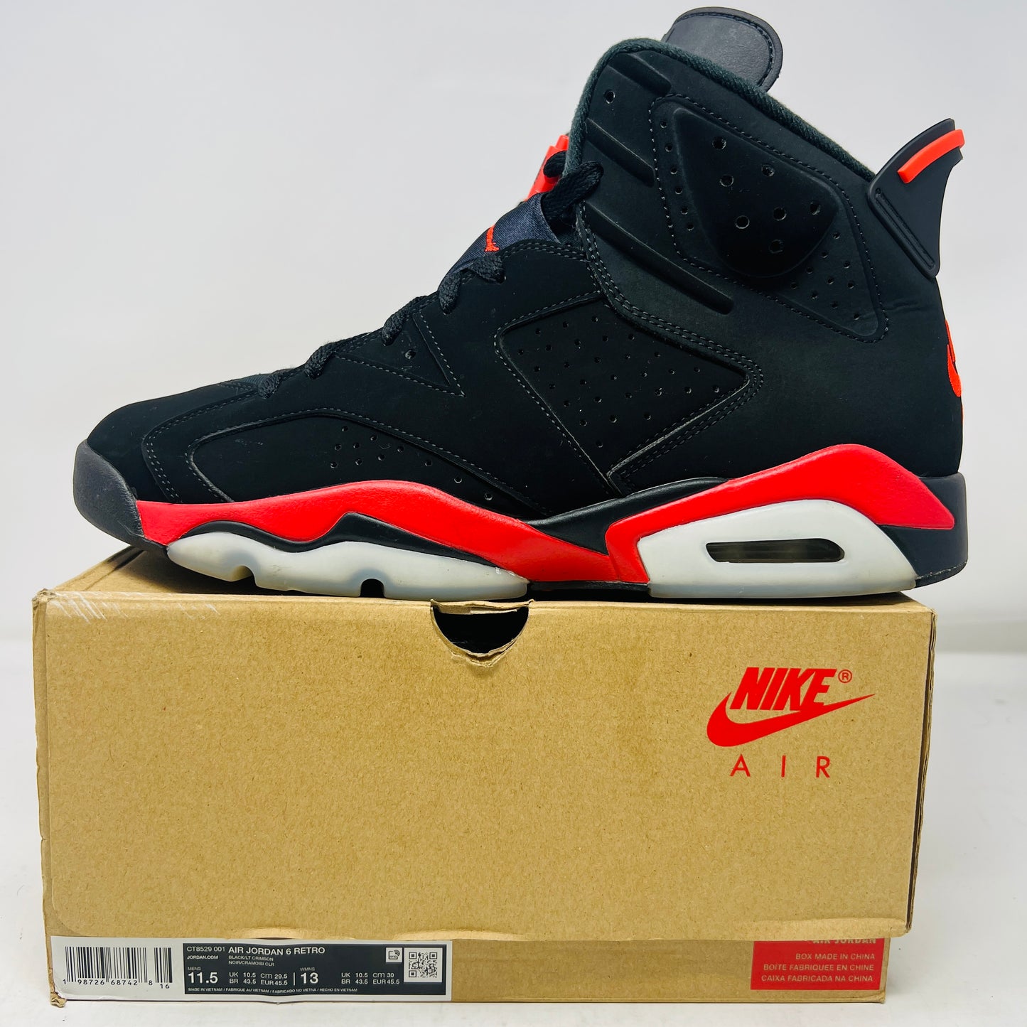 Jordan 6 Retro Infrared Salesman