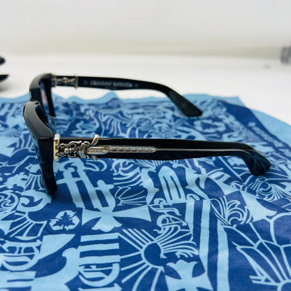 Chrome Hearts Vagillionaire II Glasses Black
