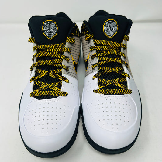 Nike Kobe 4 Protro White Black Del Sol