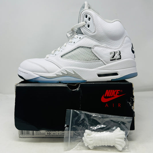 Jordan 5 Retro White Metallic (2026)