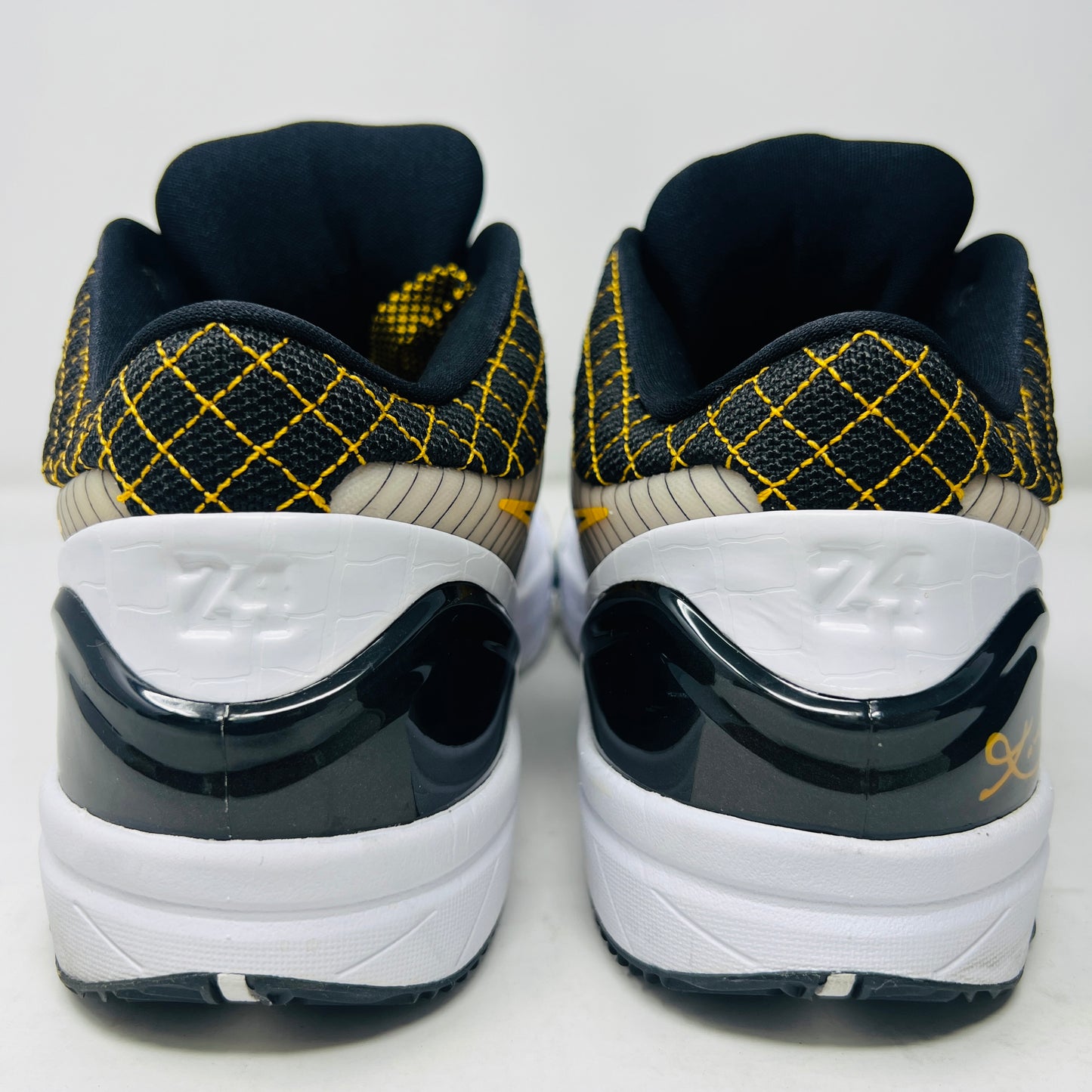 Nike Kobe 4 Protro White Black Del Sol