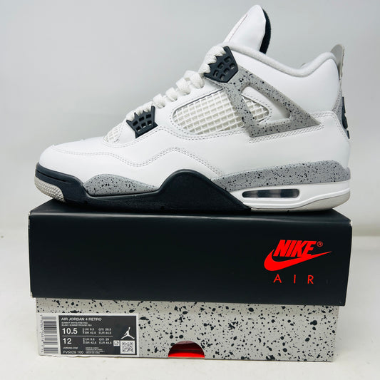 Jordan 4 Retro White Cement (2025)