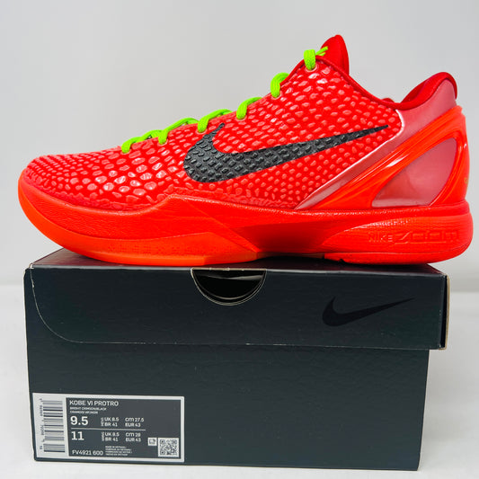 Nike Kobe 6 Protro Reverse Grinch