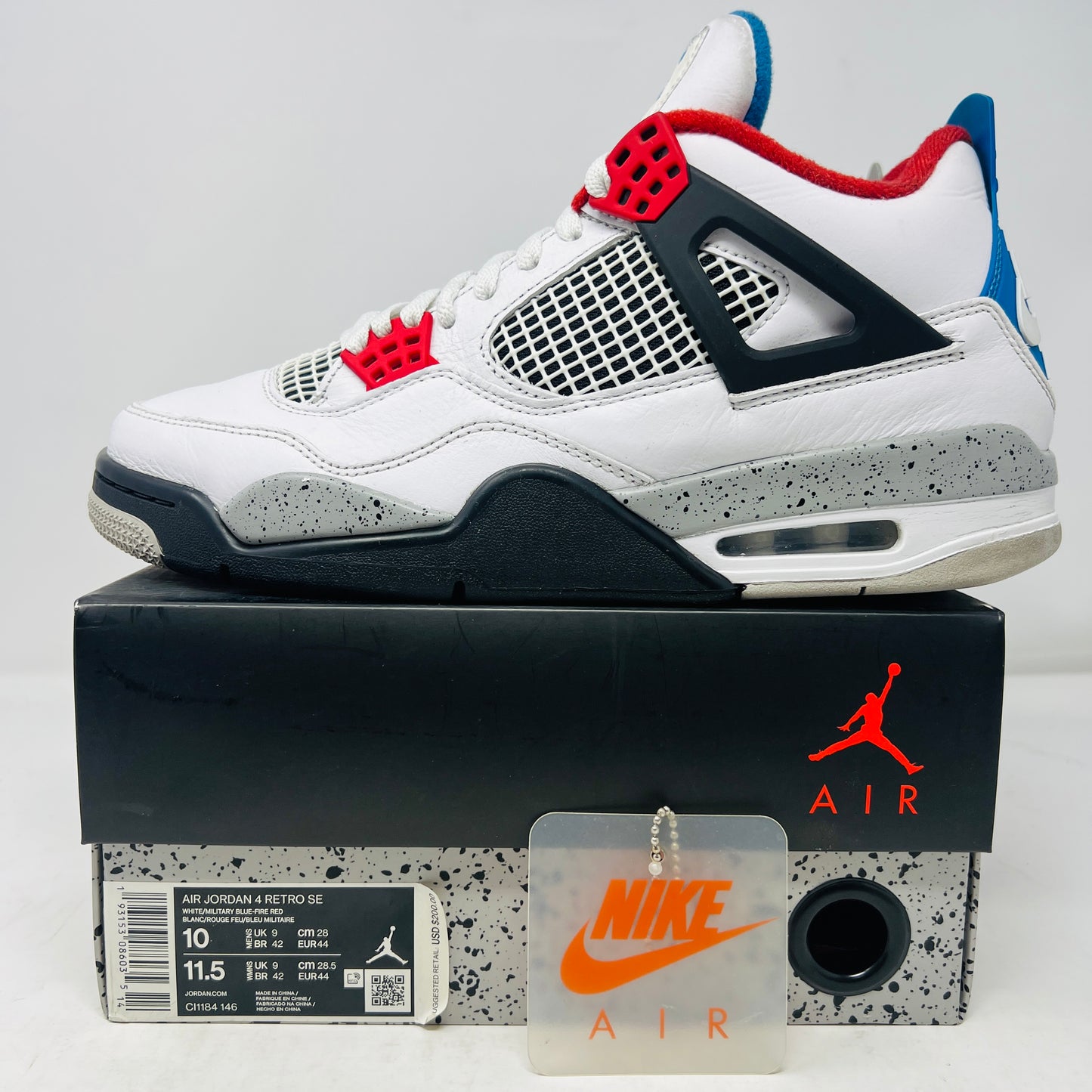 Jordan 4 Retro What The