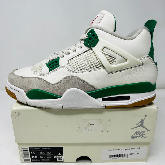 Jordan 4 Retro SB Pine Green