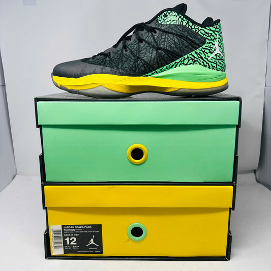 Jordan Brazil World Cup Pack AJ6 CP3 III sneakers 2014 light wear clean uppers
