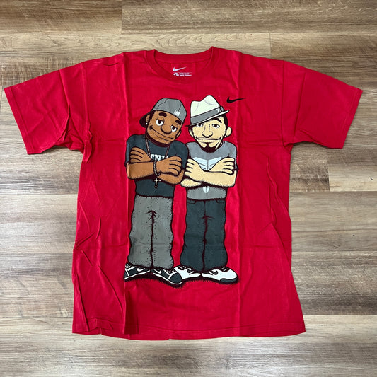 Nike MVPuppets LeBron Kobe Tee Red