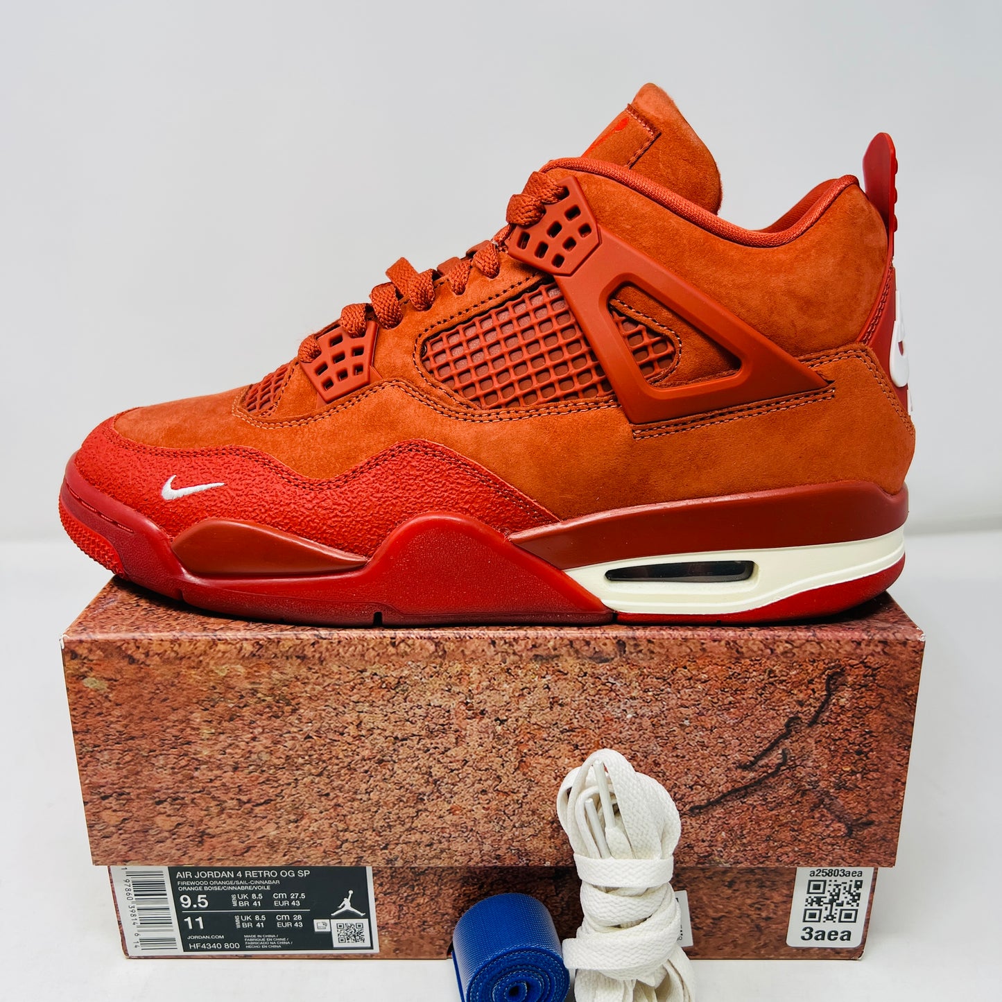 Air Jordan 4 Retro OG SP Nigel Sylvester Brick by Brick