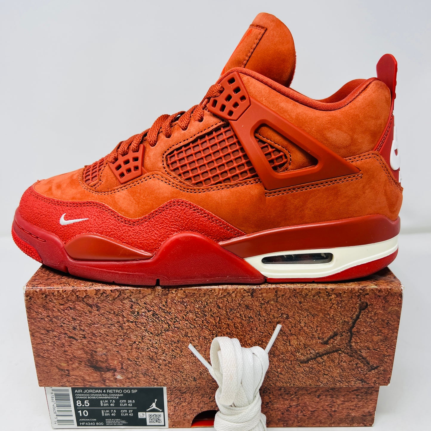 Air Jordan 4 Retro OG SP Nigel Sylvester Brick by Brick