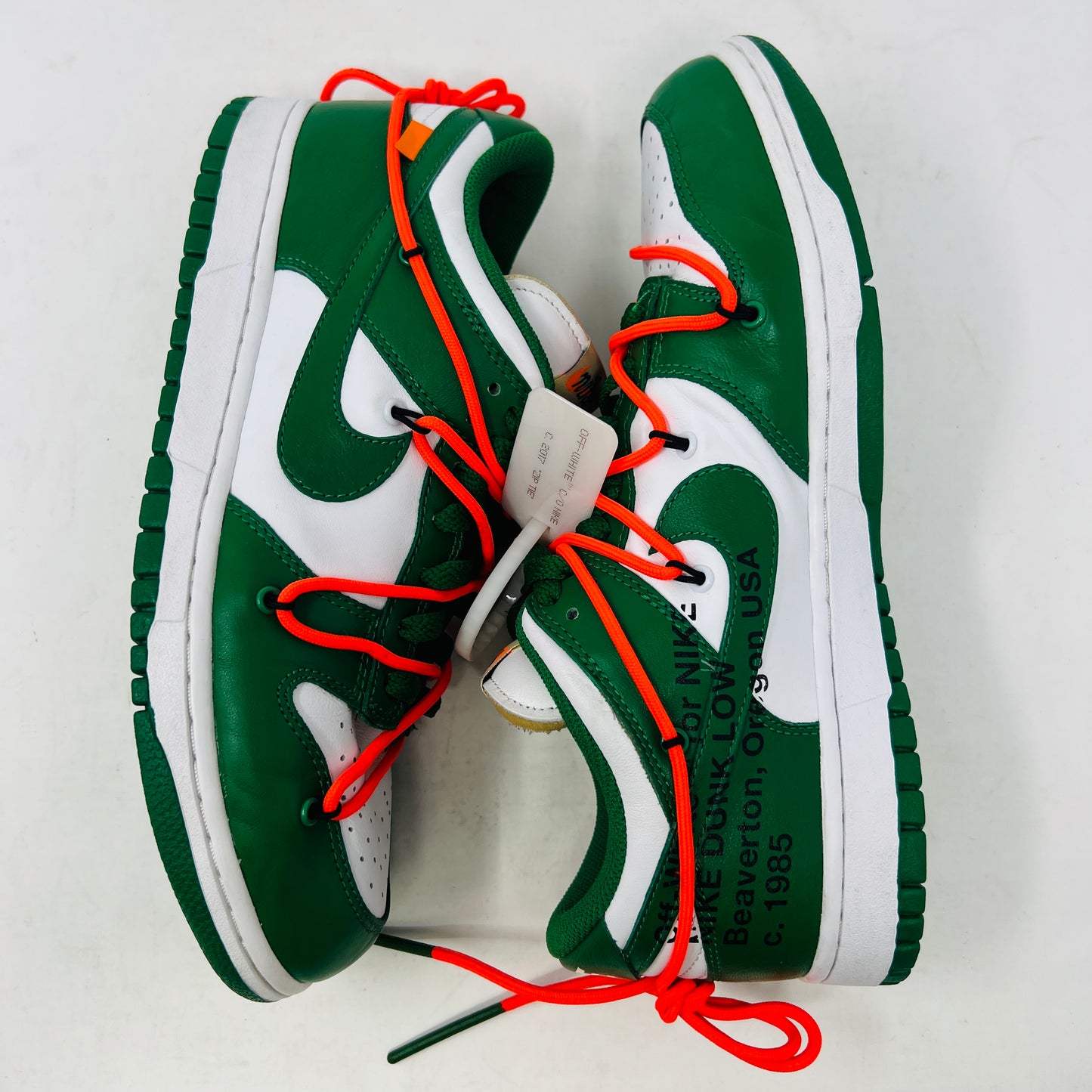 Nike Dunk Low Off-White Pine Green