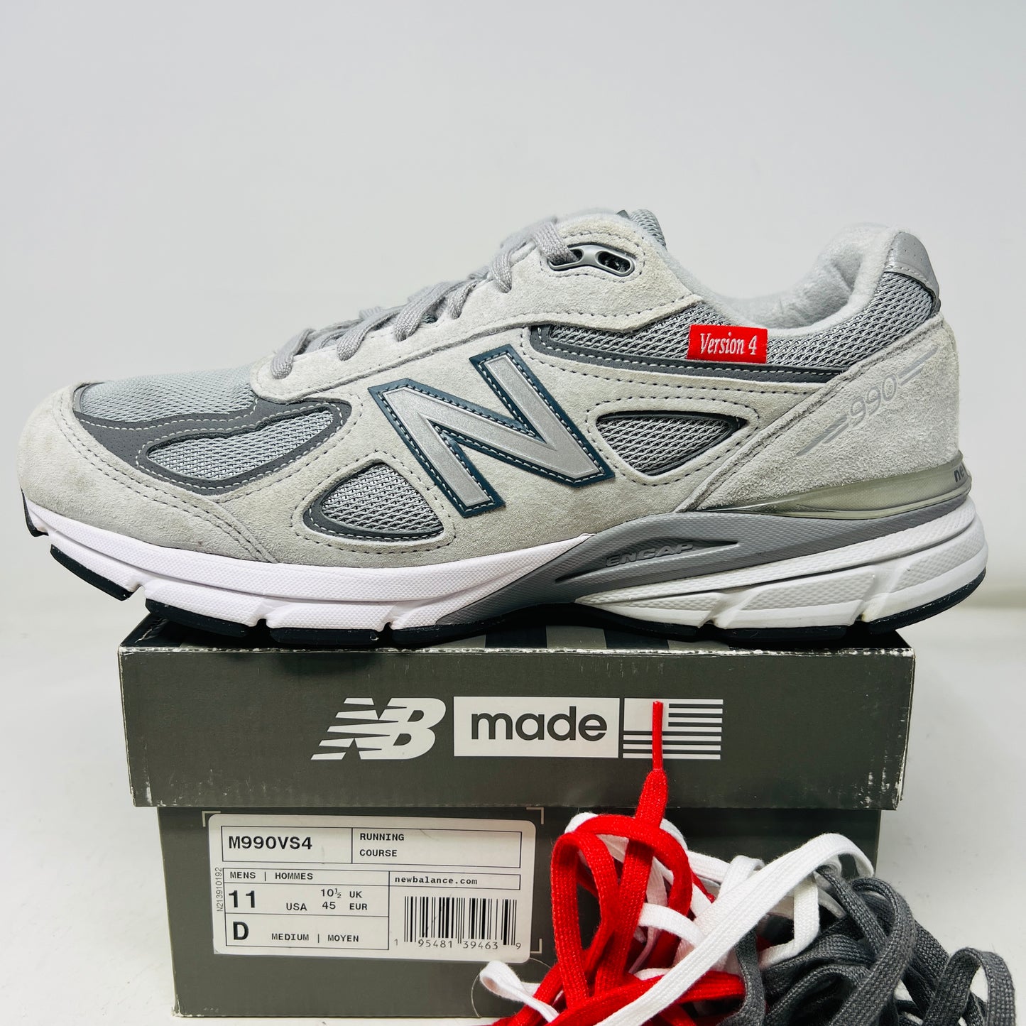 New Balance 990v4 Version 4 Grey