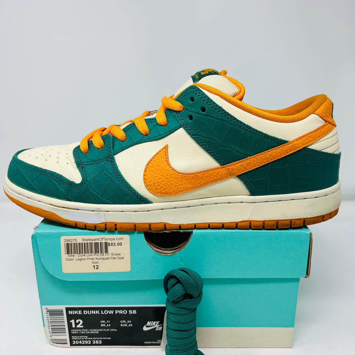 Nike SB Dunk Low Legion Pine Kumquat