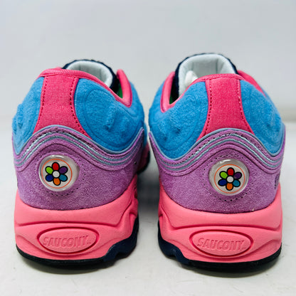 Saucony Matrix Jae Tips No Shoes In The House Blue Pink