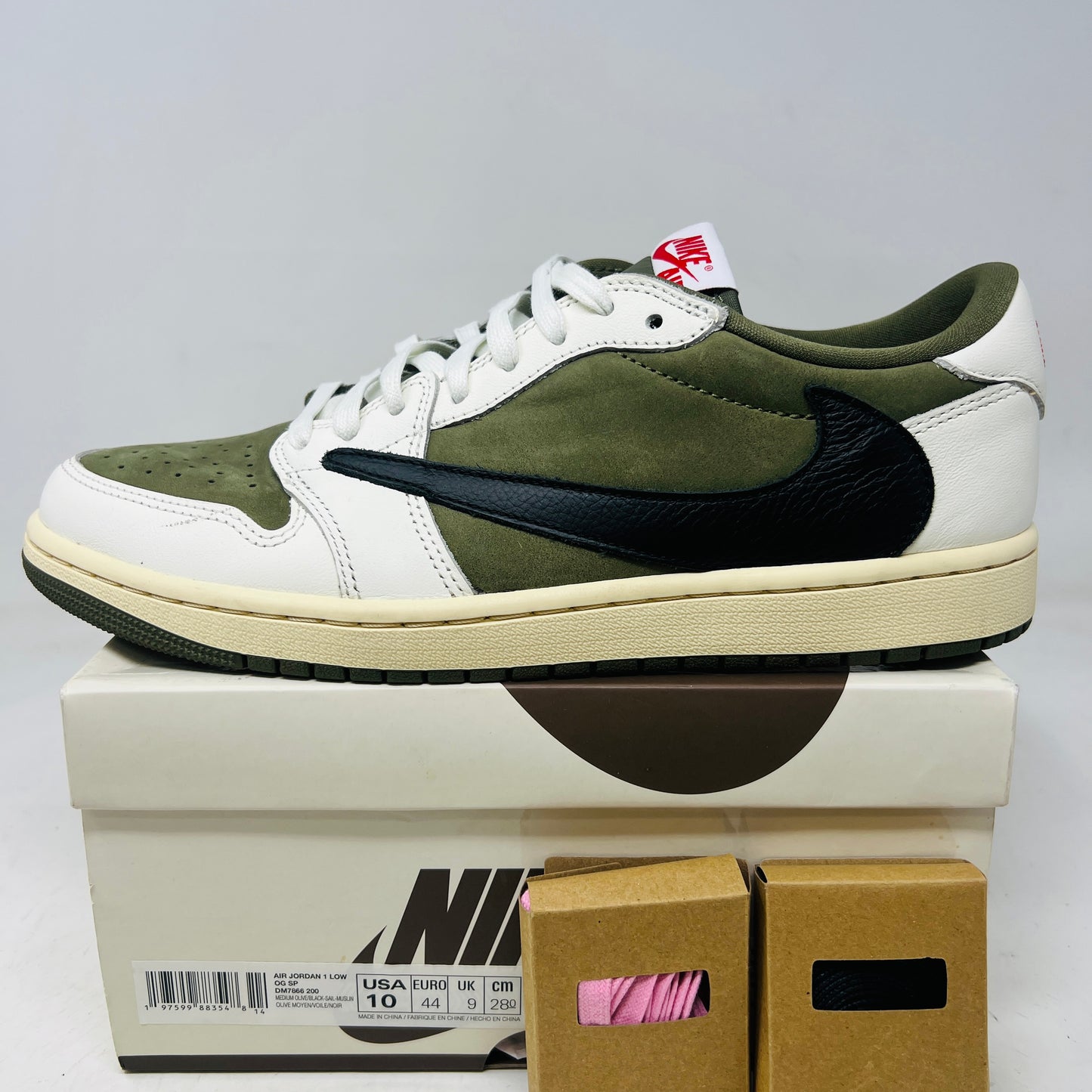 Jordan 1 Retro Low OG SP Travis Scott Medium Olive