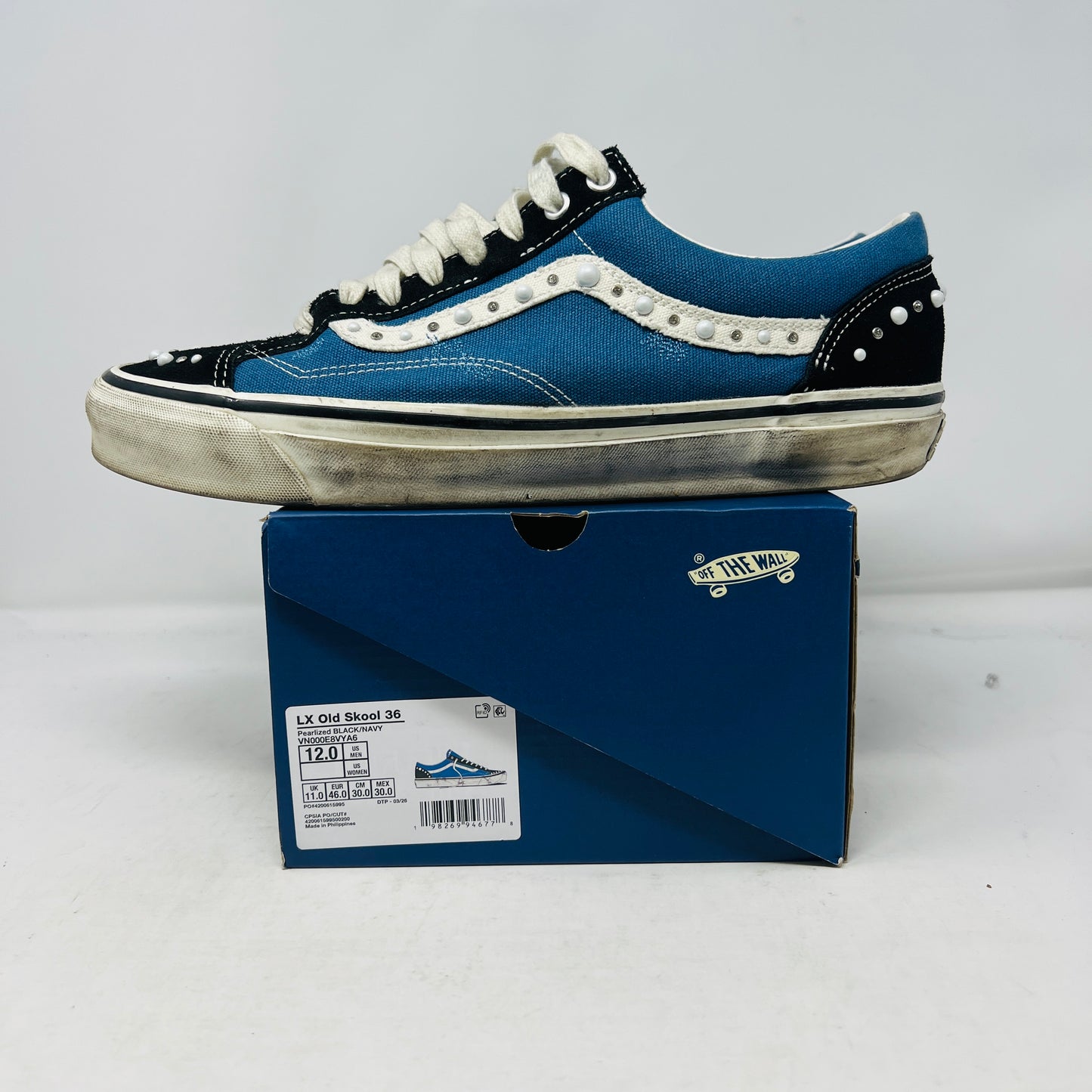 Vans LX Old Skool 36 Pearlized Pack Black Navy