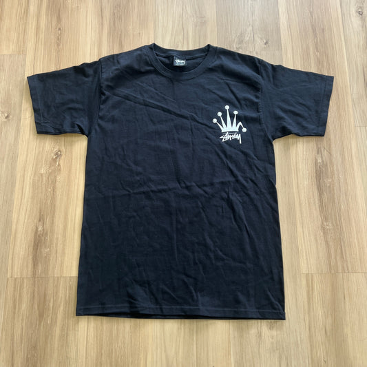 Stussy Regal Crown Tee Black