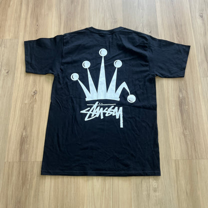 Stussy Regal Crown Tee Black