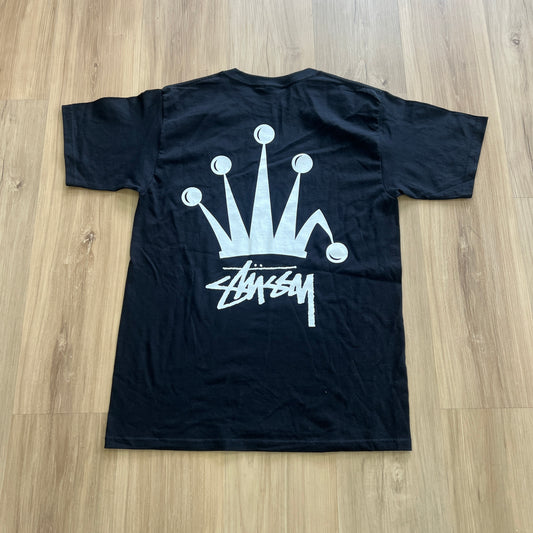 Stussy Regal Crown Tee Black