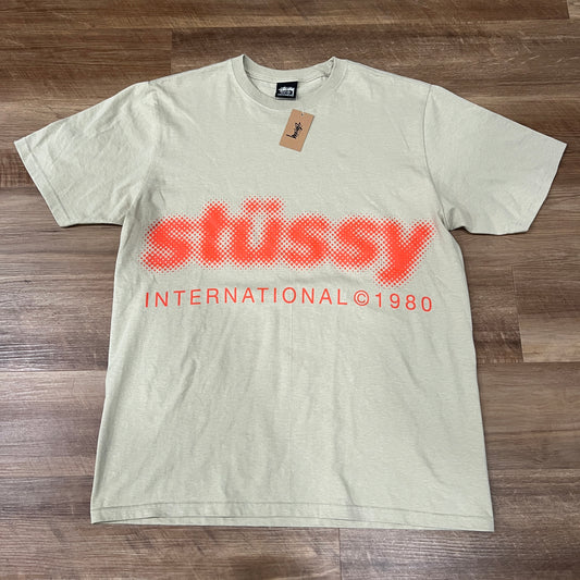 Stüssy Blur Tee Khaki