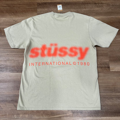 Stüssy Blur Tee Khaki