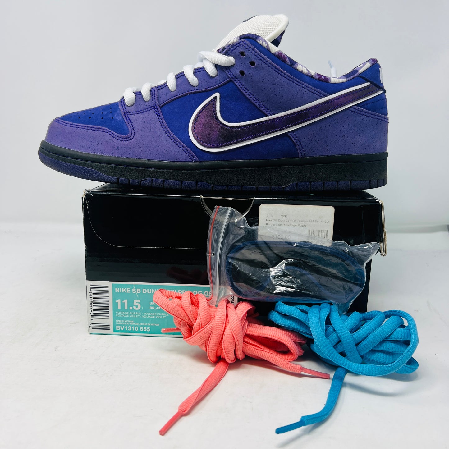Nike SB Dunk Low Concepts Purple Lobster