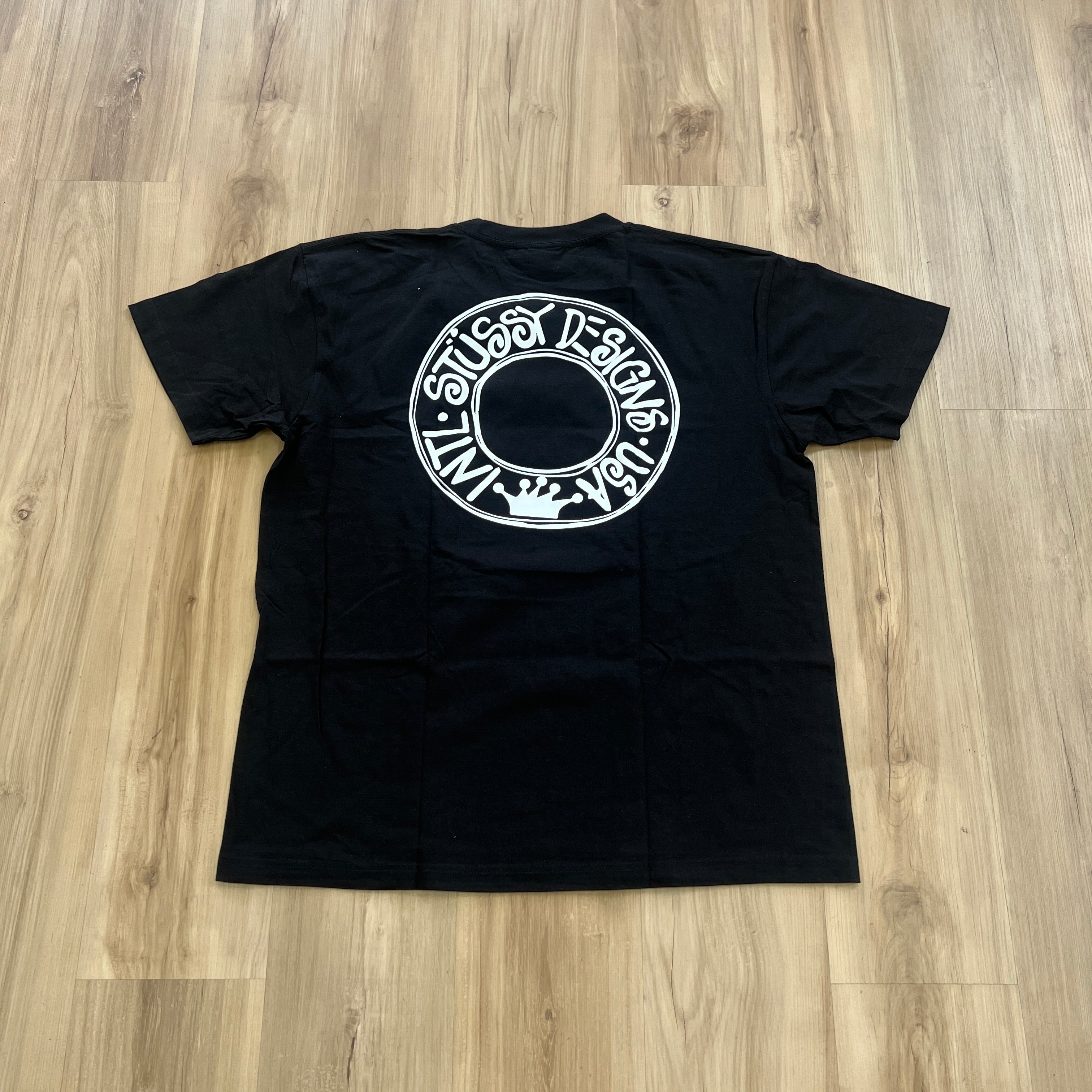 Stüssy Buana Pigment Dyed Tee Black – Holy Ground
