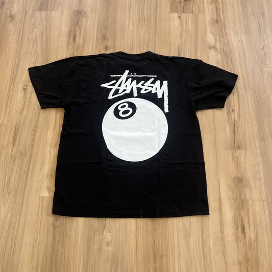 Stüssy 8 Ball Tee Black