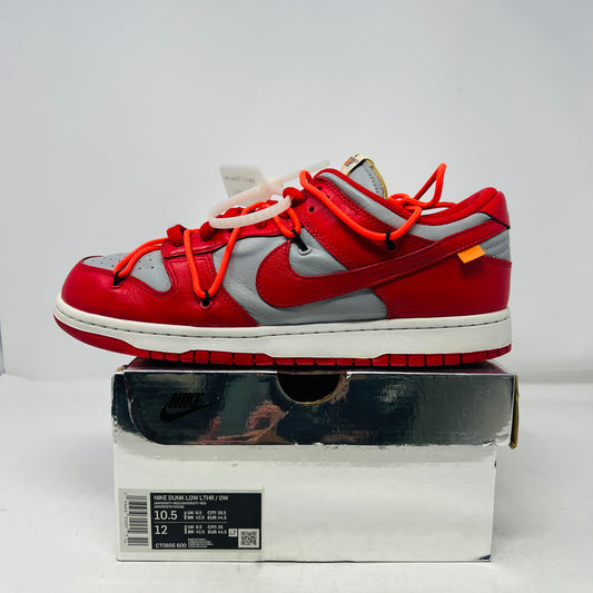Nike Dunk Low Off-White University Red