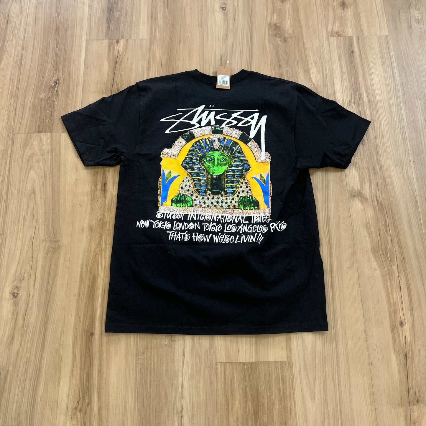 Stussy Sphinx Tee Black