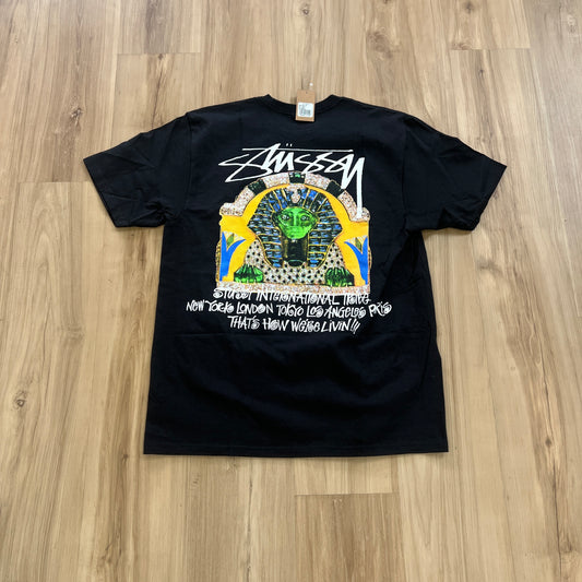 Stussy Sphinx Tee Black
