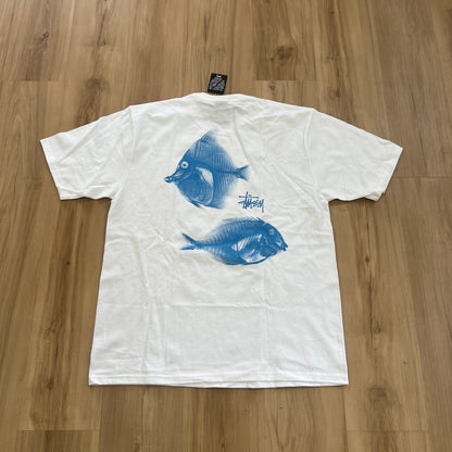 Stüssy X-Ray Fishin Tee White