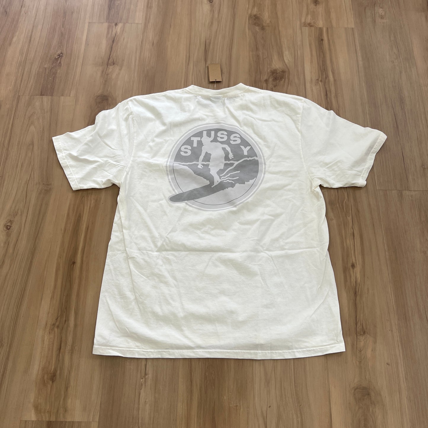 Stussy Surf Club Tee Pigment Dyed White
