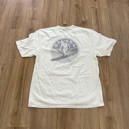 Stussy Surf Club Tee Pigment Dyed White