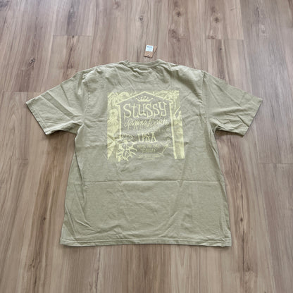 Stussy Beach House Pigment Dyed Tee Elm