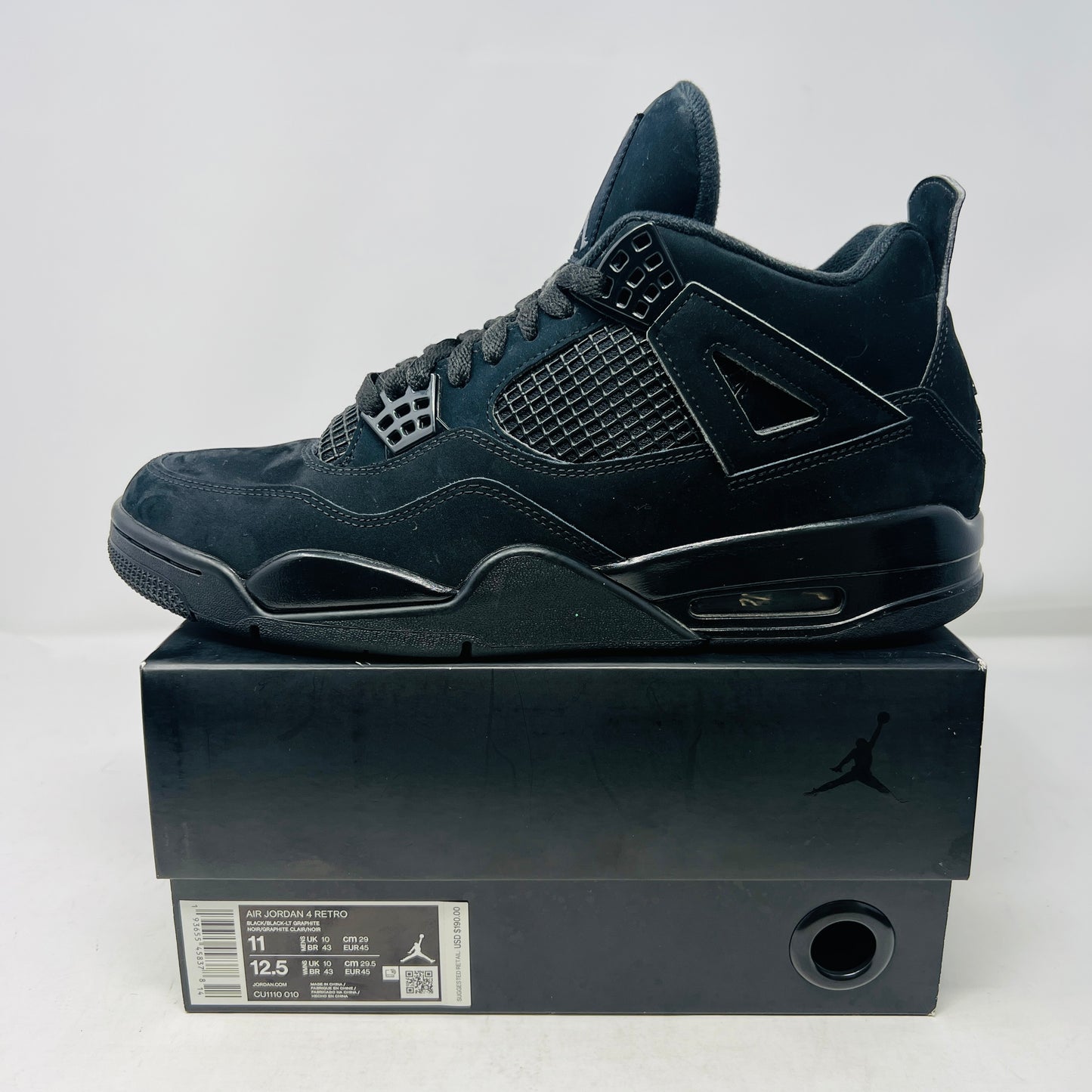 Jordan 4 Retro Black Cat (2020)