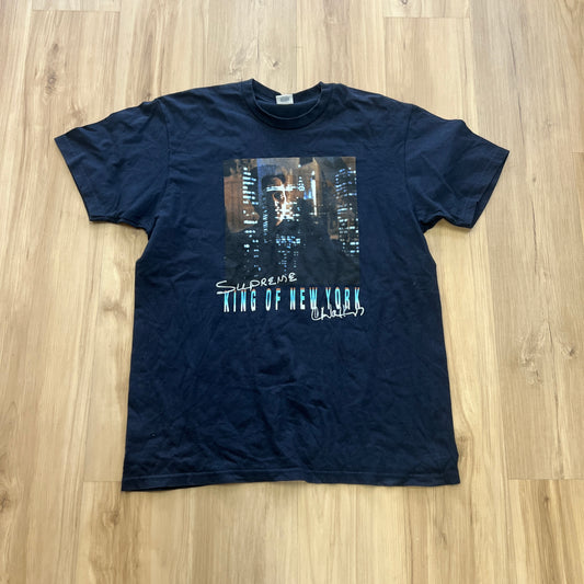 Supreme King of New York Tee Navy SS19