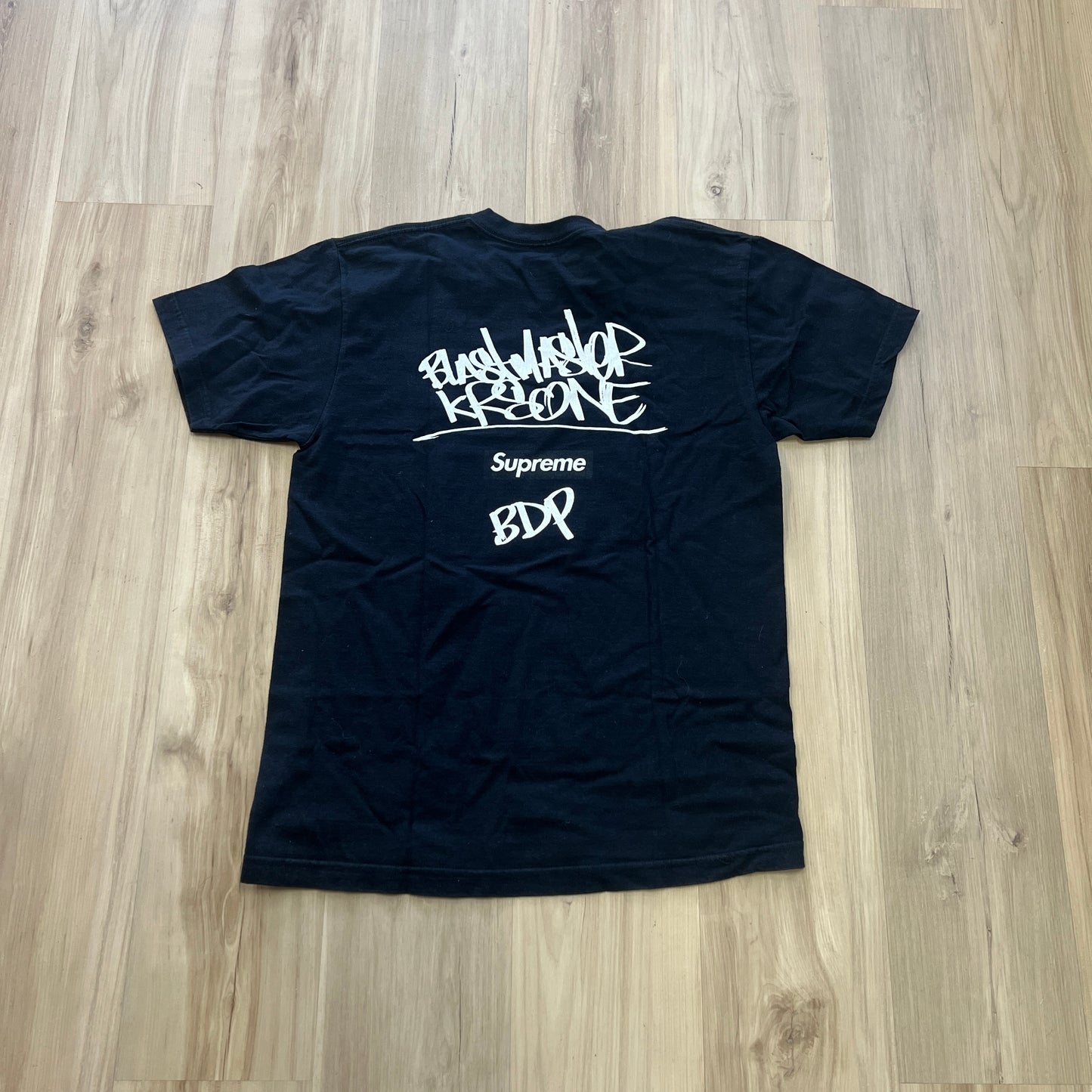 Supreme x KRS-One By Any Means Necessary Tee Black FW14