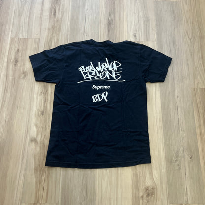 Supreme x KRS-One By Any Means Necessary Tee Black FW14