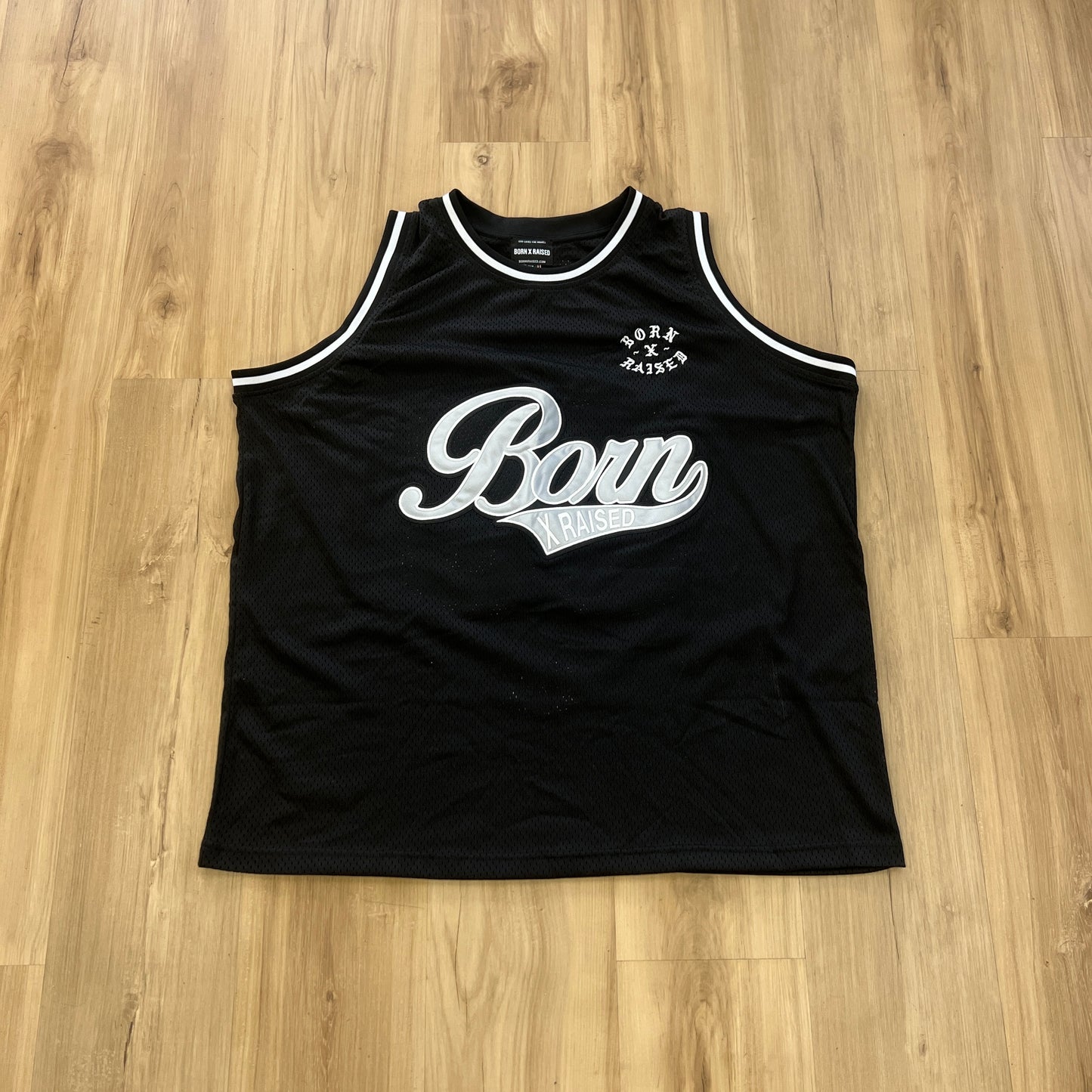 Born x Raised Los Angeles Basketball Jersey Black