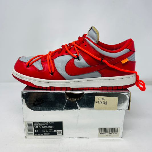 Nike Dunk Low Off-White University Red