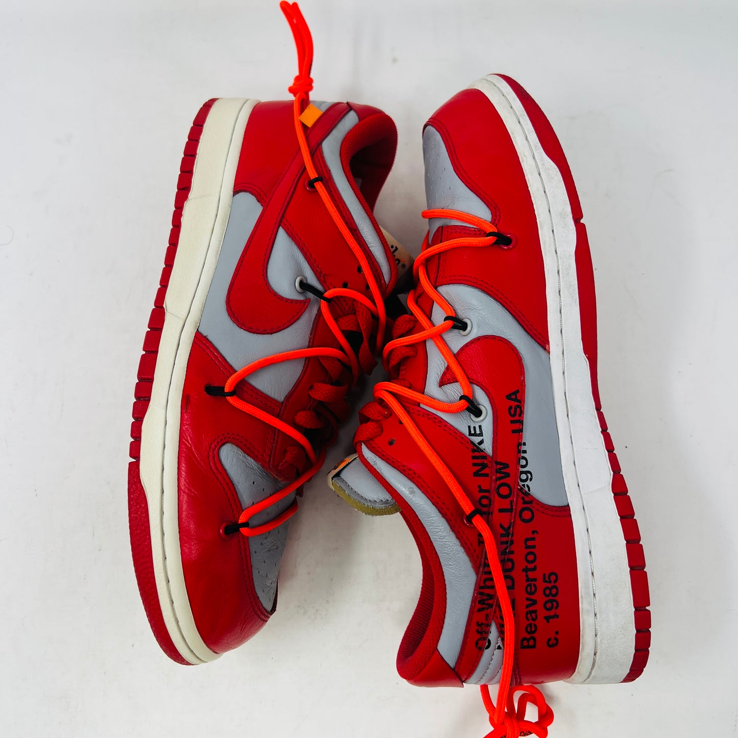 Nike Dunk Low Off-White University Red