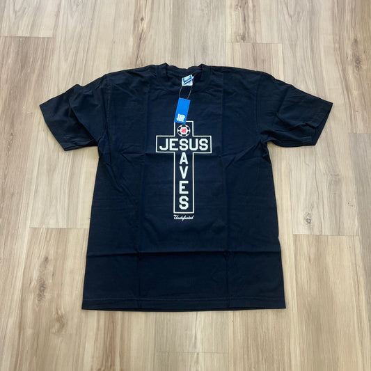Undefeated "Jesus Saves" Tee Black