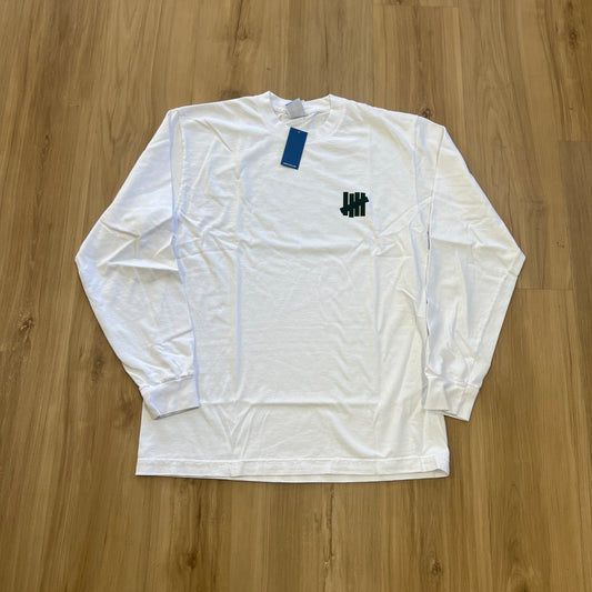 Undefeated Icon Long-Sleeve Tee White