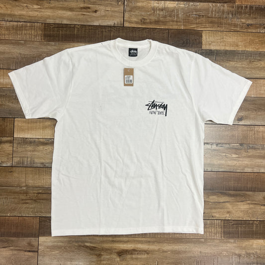 Stussy New York White Tee