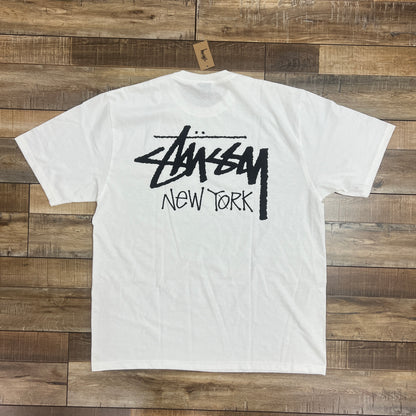 Stussy New York White Tee
