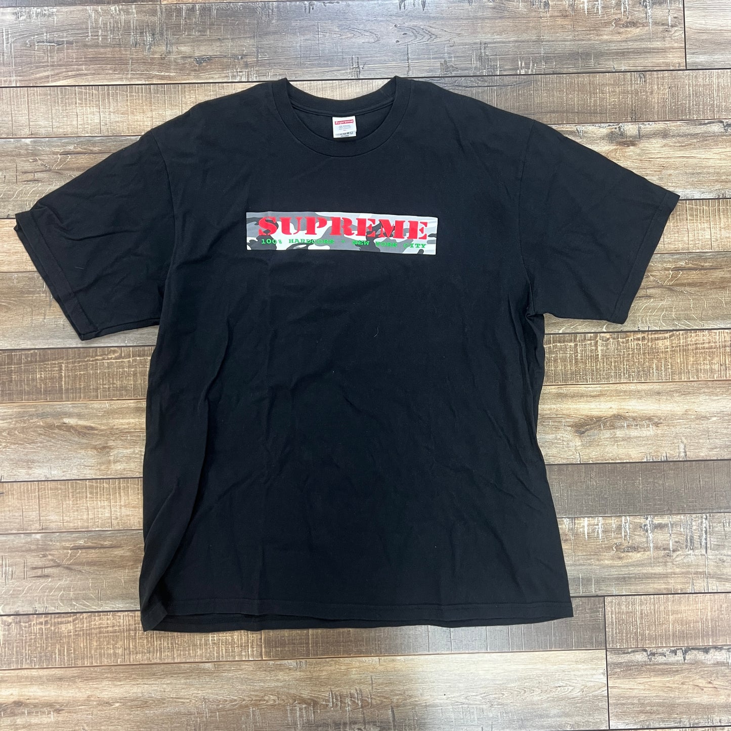 Supreme Hardcore Tee Black