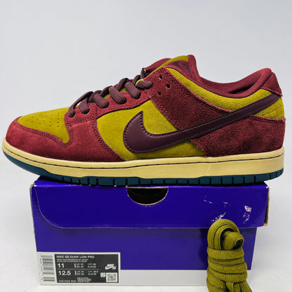Nike SB Dunk Low Dark Team Red Olive Flak